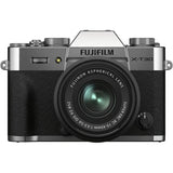 FUJIFILM X-T30 II Mirrorless Camera with XC 15-45mm OIS PZ Lens Silver WHITE BOX