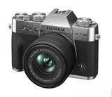 Fujifilm - X-T30 Il Mirrorless Camera with XC 15-45mm Lens Kit - Silver