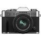 FUJIFILM X-T30 II Mirrorless Camera with XC 15-45mm OIS PZ Lens Silver WHITE BOX