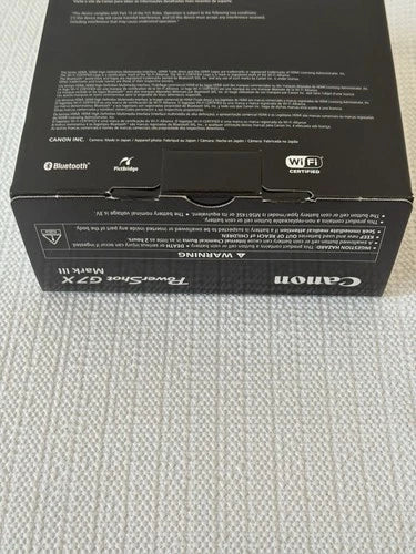 Canon PowerShot G7 X Mark III - 20.1MP Digital Camera - Black FREE FAST SHIPPING