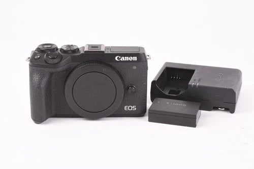 Canon EOS M6 Mark II 32.5MP Mirrorless Body Shutter Count:1k [MINT] #Z-00203
