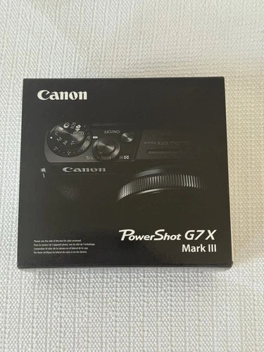 Canon PowerShot G7 X Mark III - 20.1MP Digital Camera - Black FREE FAST SHIPPING